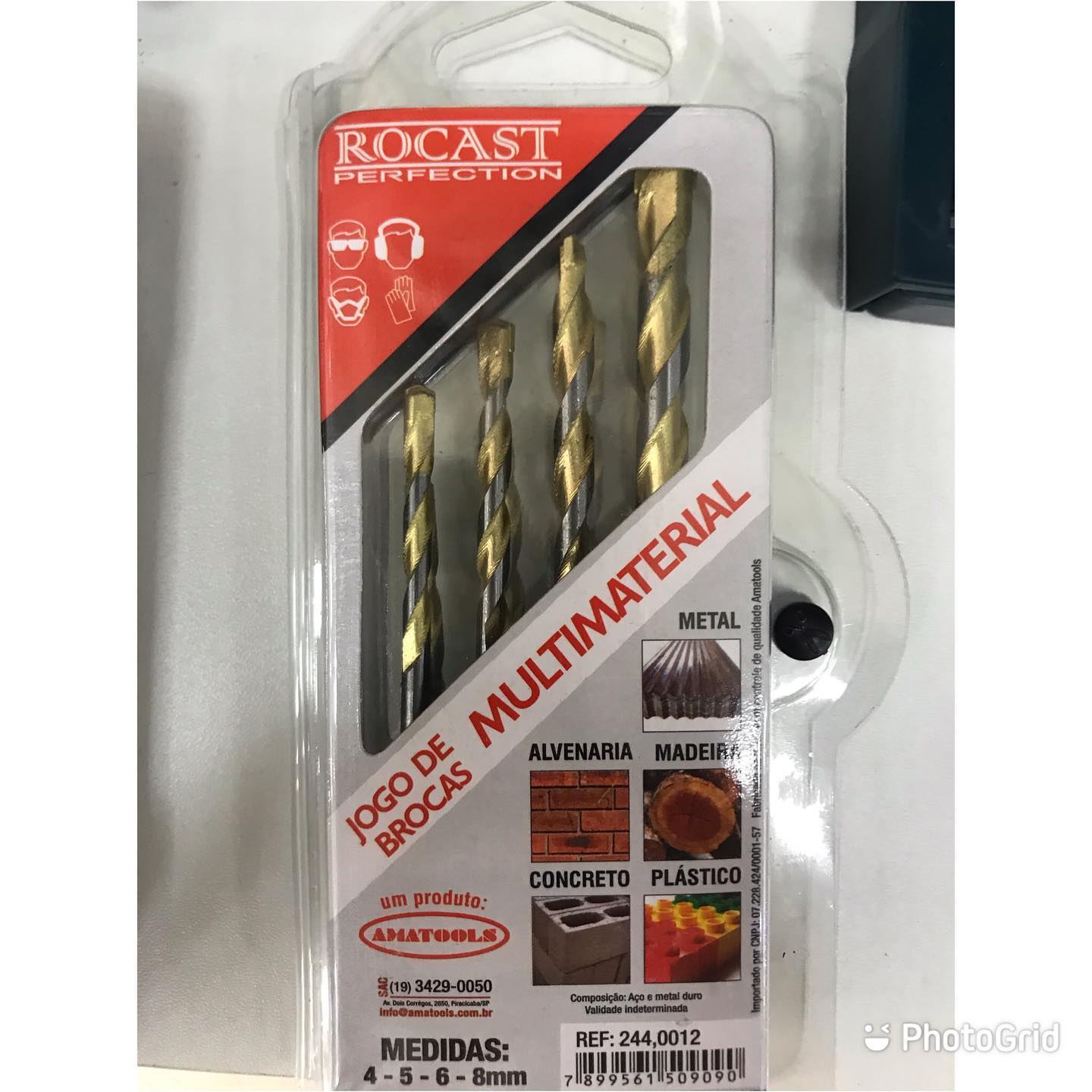 Jogo de brocas - DaCidadeShop
